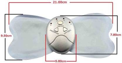 Super Big Butterfly Cordless Pulse Low Frequency Muscular Relaxation Massage Elitzia ETXFT1002