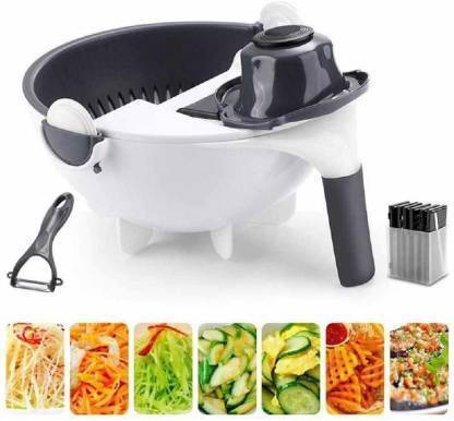 Vegetable Cutter with Drain Basket